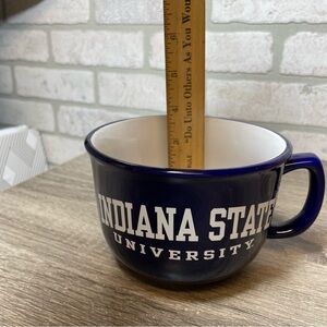 Indiana State University oversized bowl/mug 24 fluid ounces never used